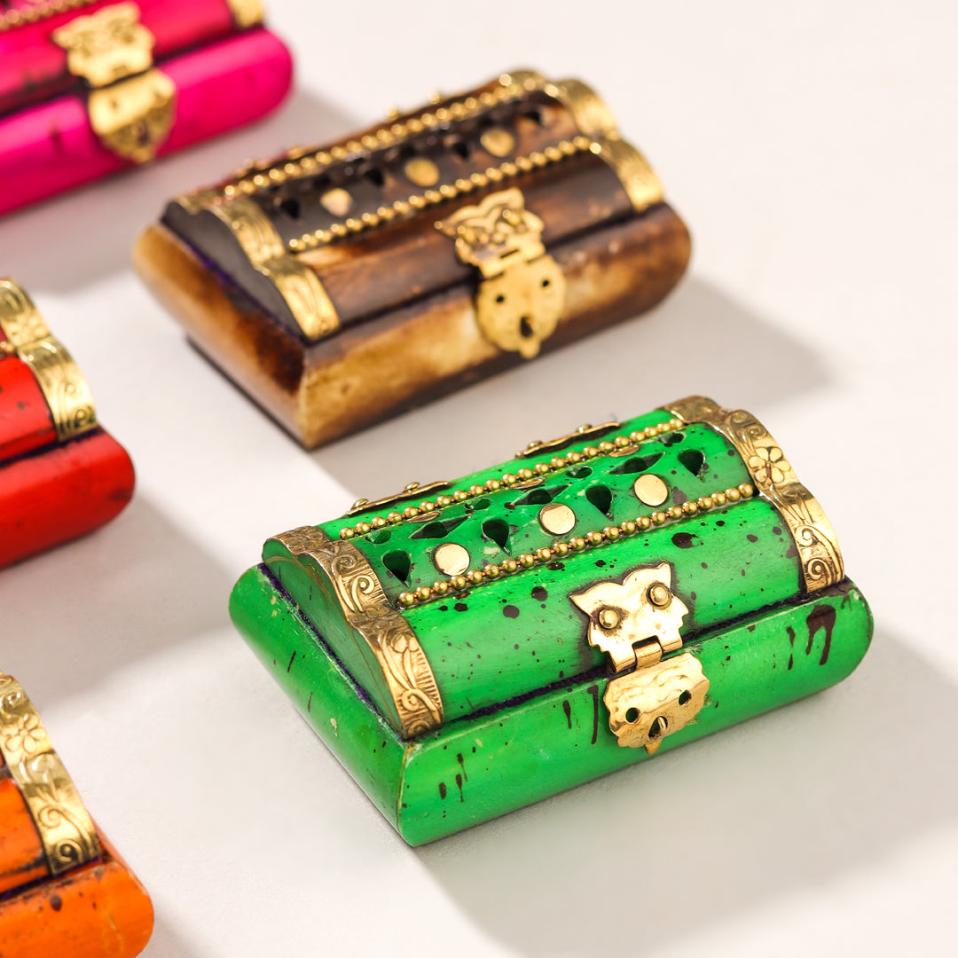 Polka Dots Mini Jewellery Box