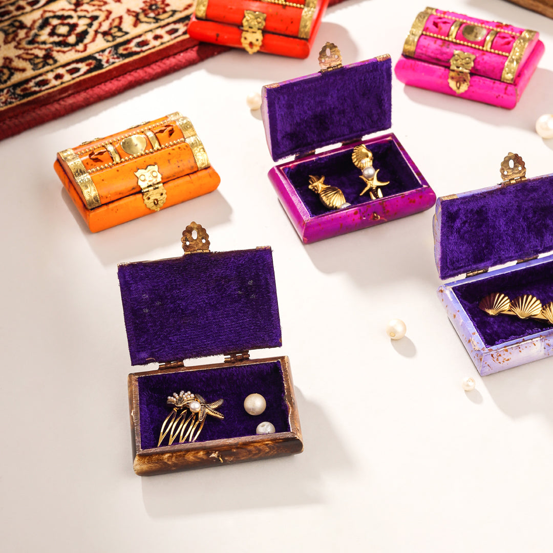 Leaf Mini Jewellery Box