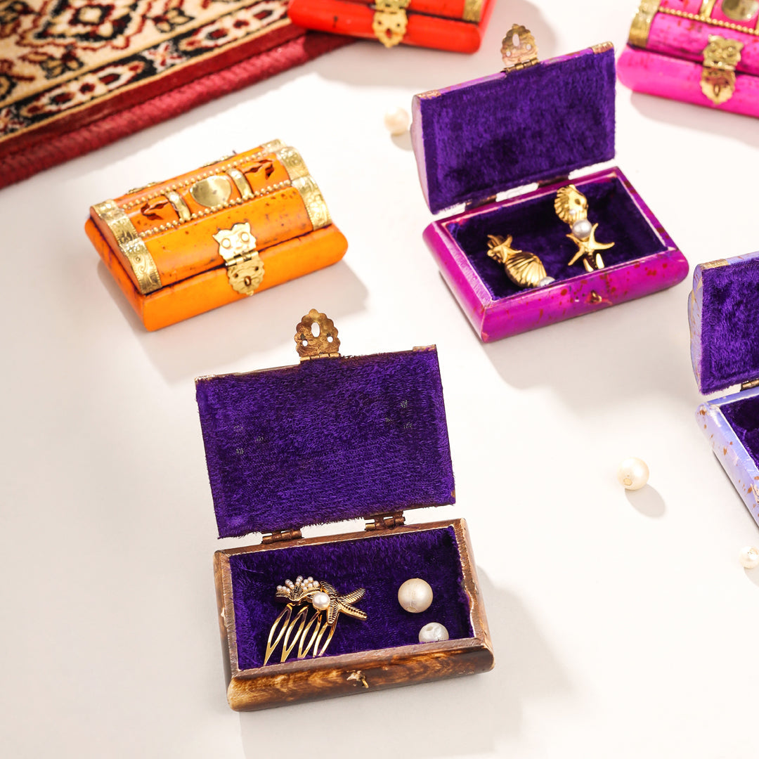 Leaf Mini Jewellery Box