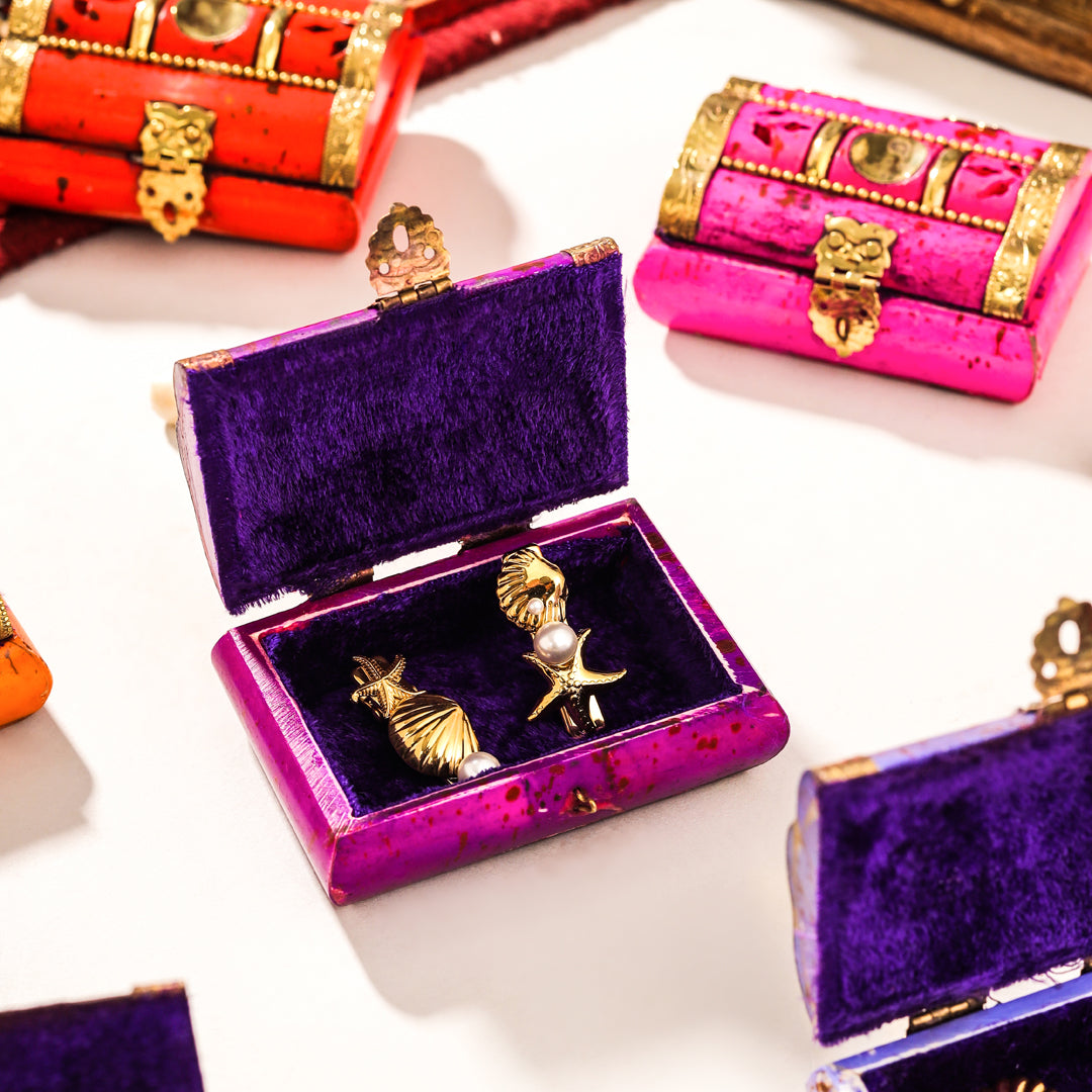 Leaf Mini Jewellery Box