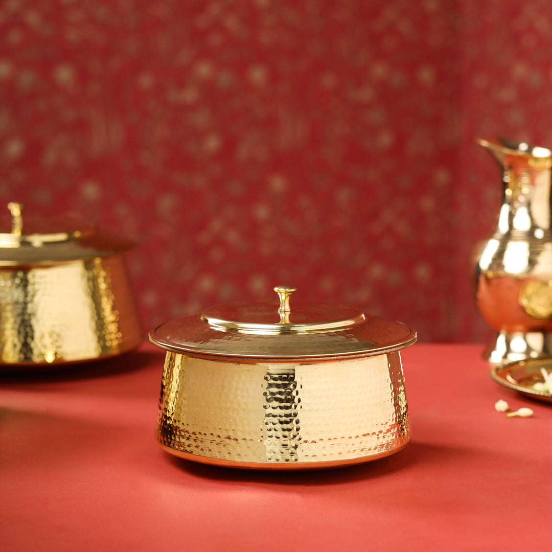 Brass Handi With Lid