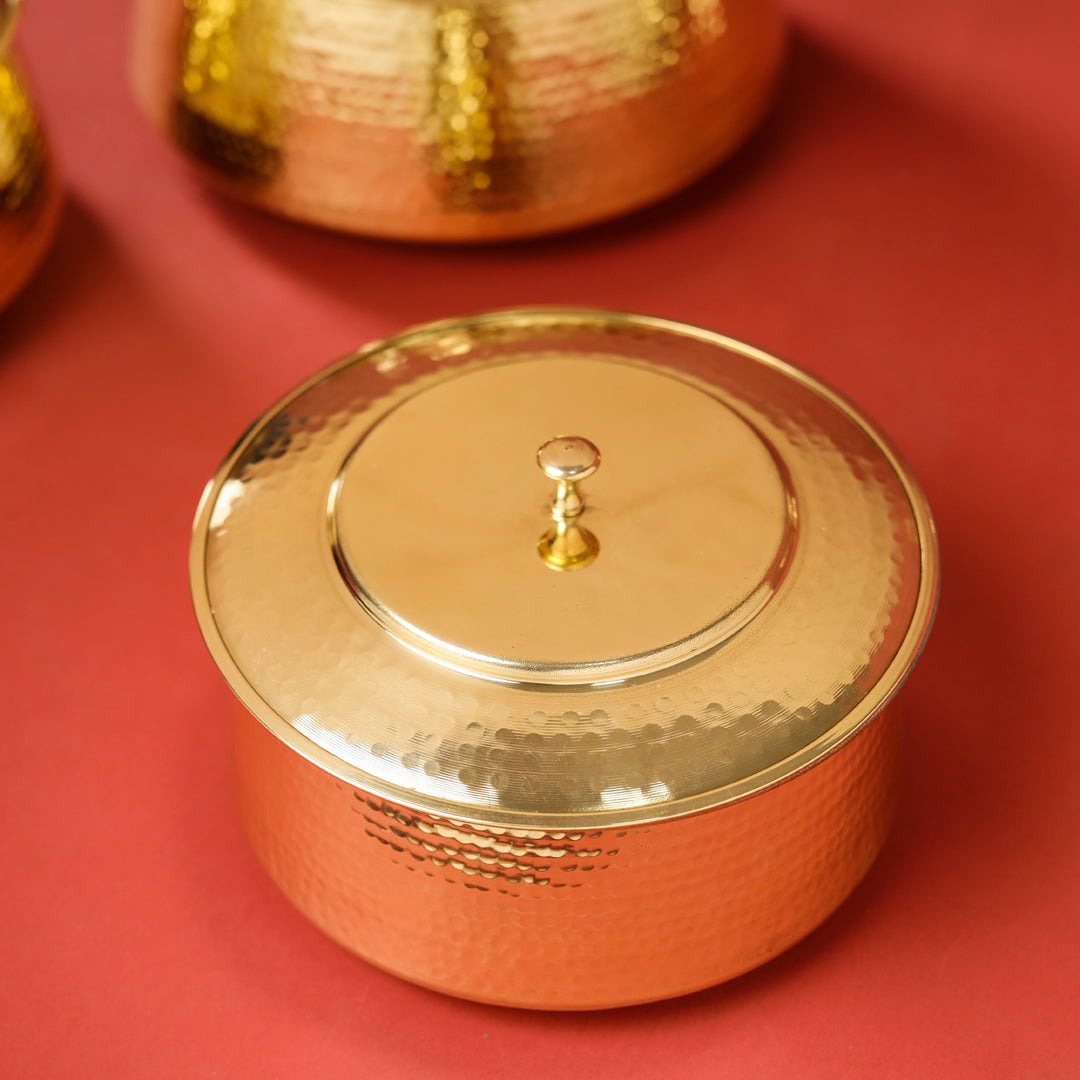 Brass Handi With Lid