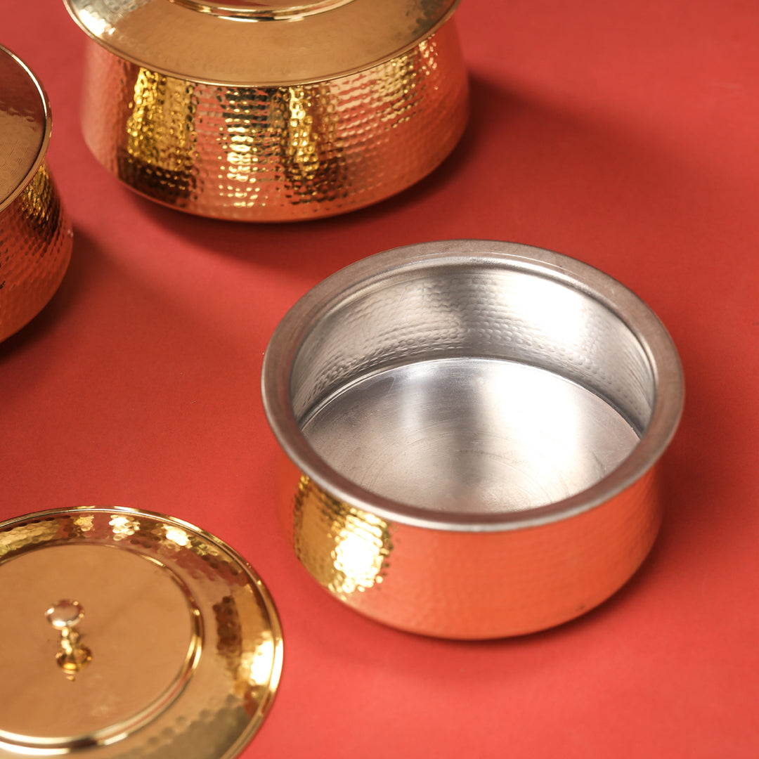 Brass Handi With Lid
