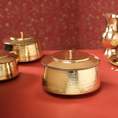 Brass Handi With Lid