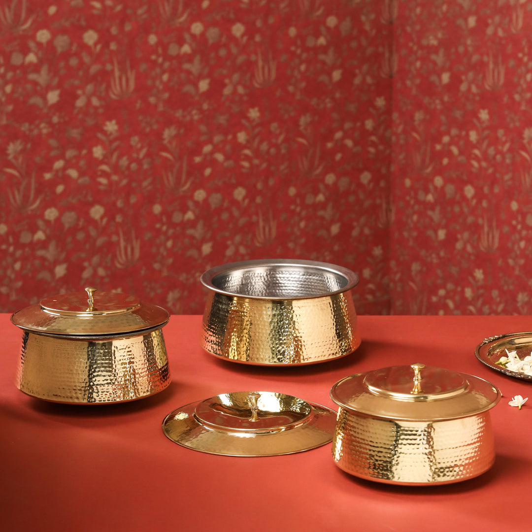 Brass Handi With Lid