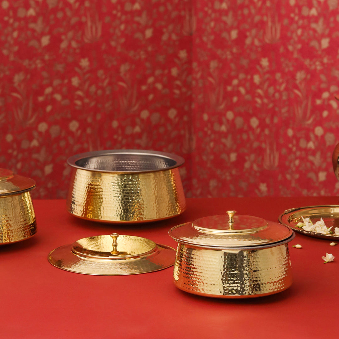 Brass Handi With Lid