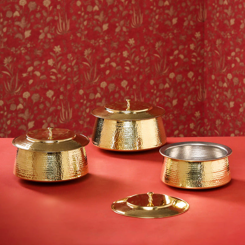 Brass Handi With Lid
