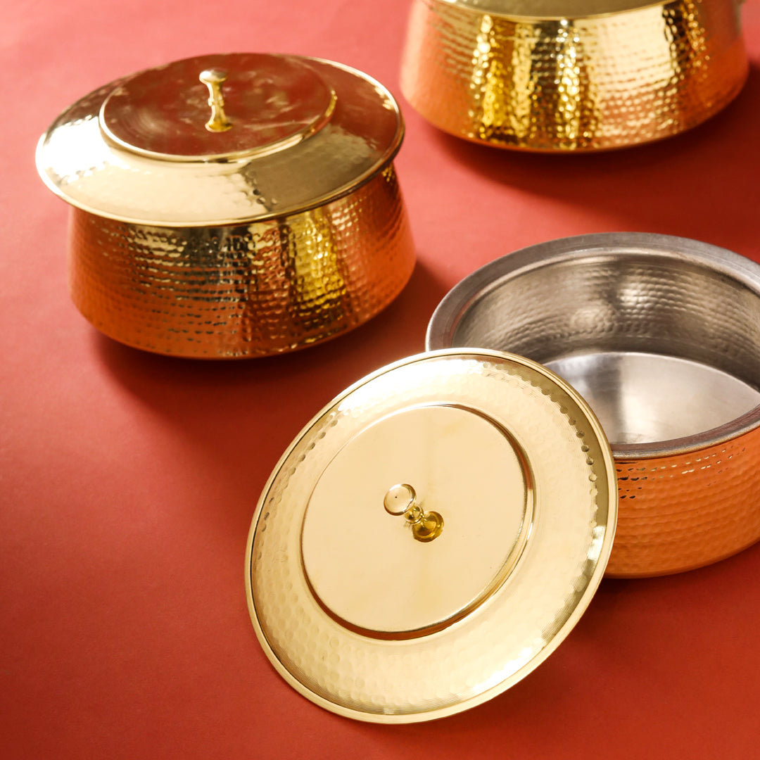 Brass Handi With Lid