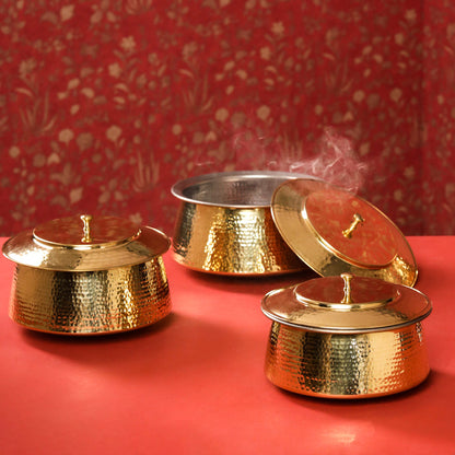Brass Handi With Lid