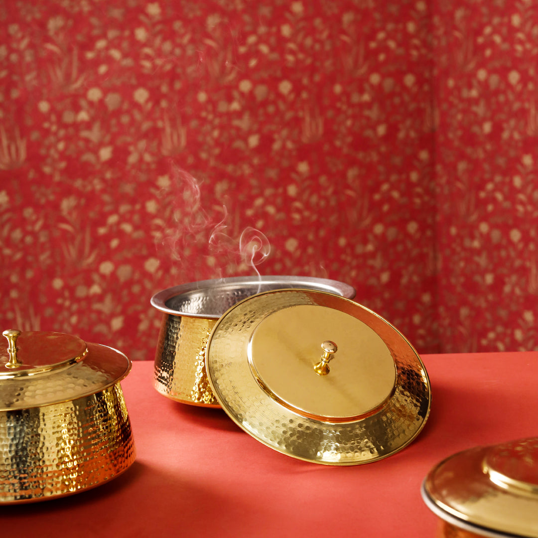 Brass Handi With Lid