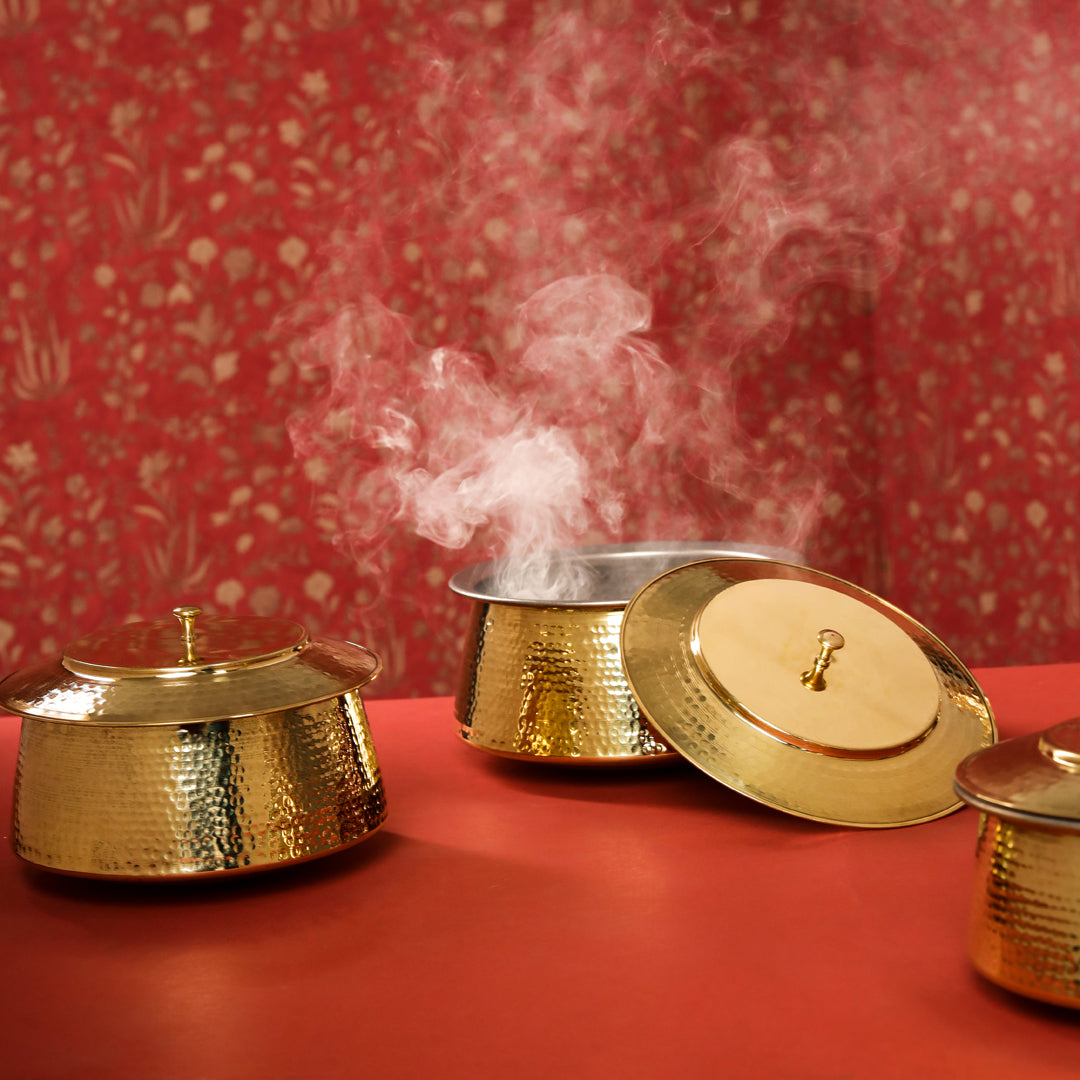 Brass Handi With Lid