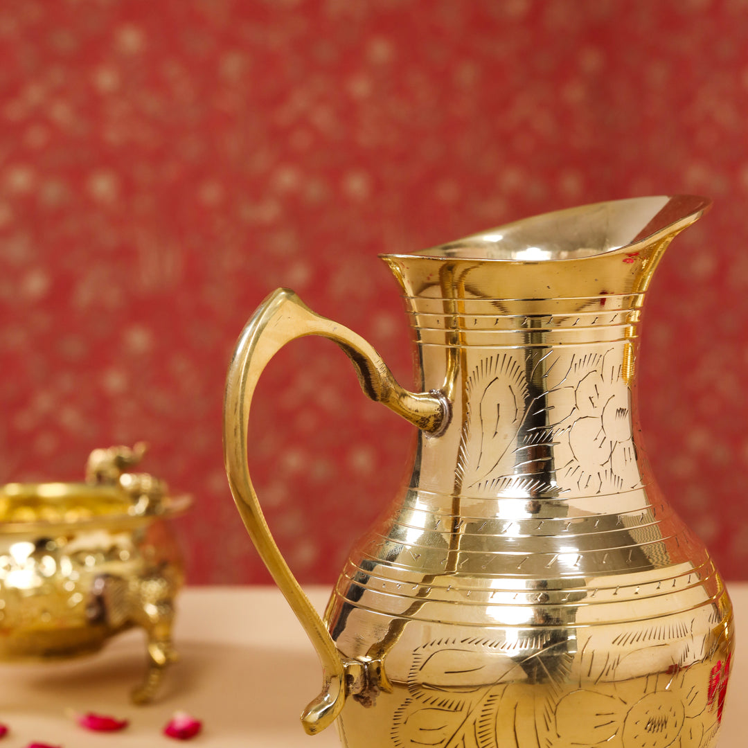 Brass Water Jug (8.5 Inch)