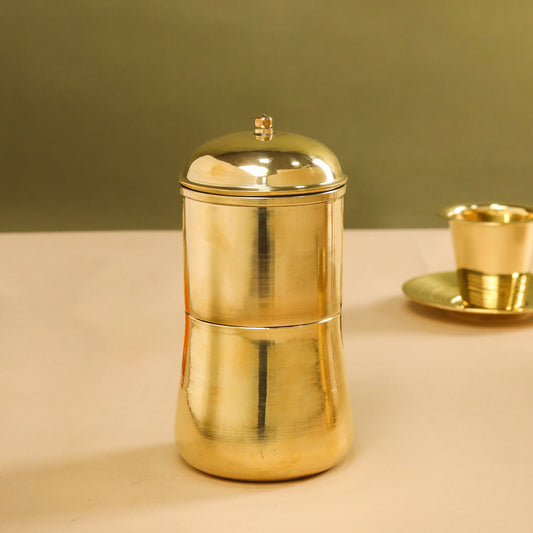 Brass Coffee Filter Machine (6.2 Inch)