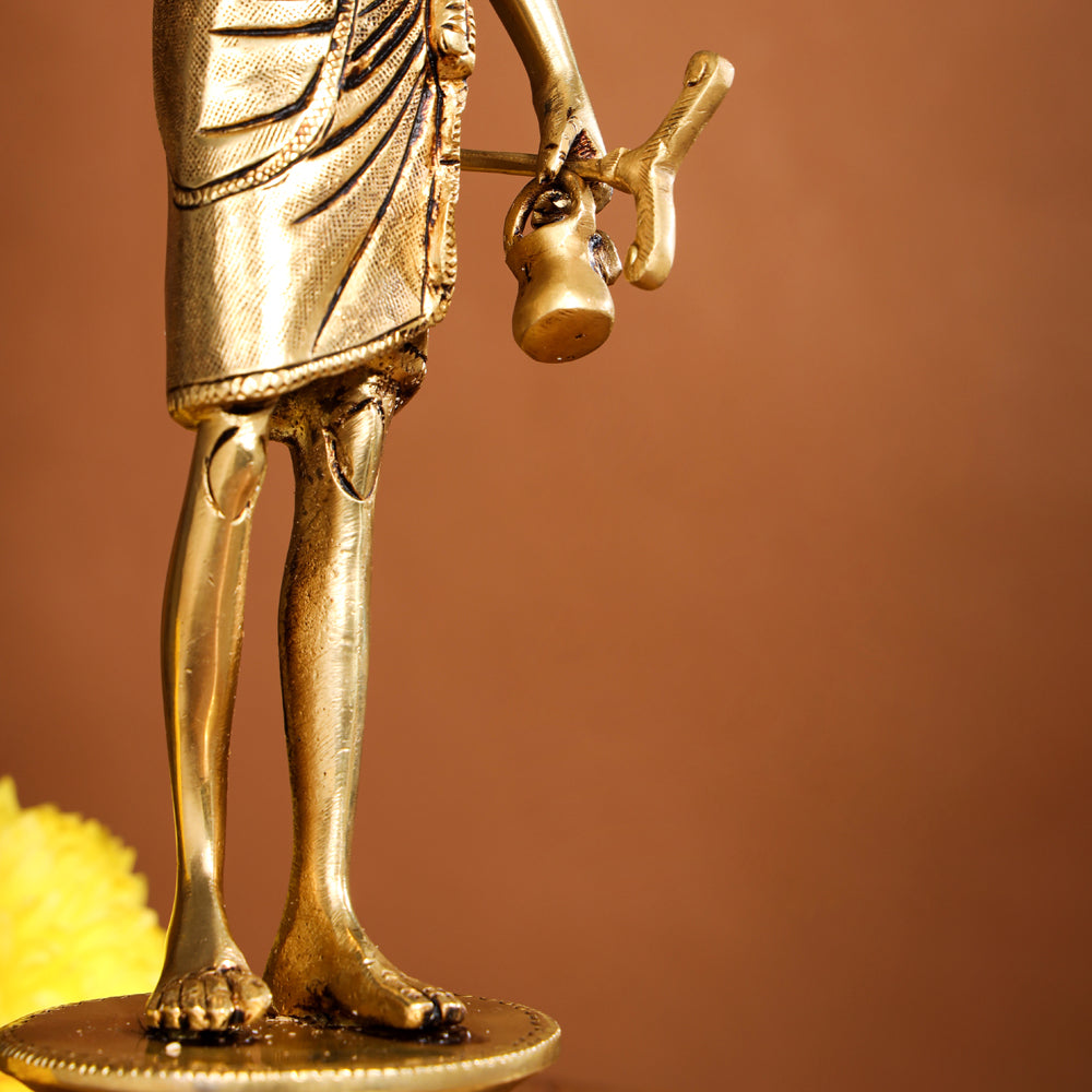 Brass Neelkanth Swami Narayan Idol (12 Inch)