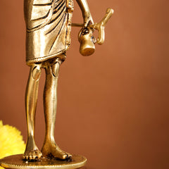 Brass Neelkanth Swami Narayan Idol (12 Inch)