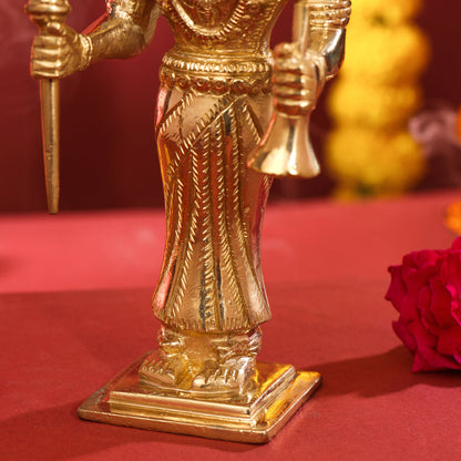 Brass Raksha Devi Idol (7.5 Inch)