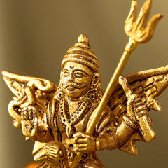 Brass Shani Dev Idol (4.5 Inch)