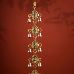 Brass Dashavatara Hanging Bell (48 Inch)