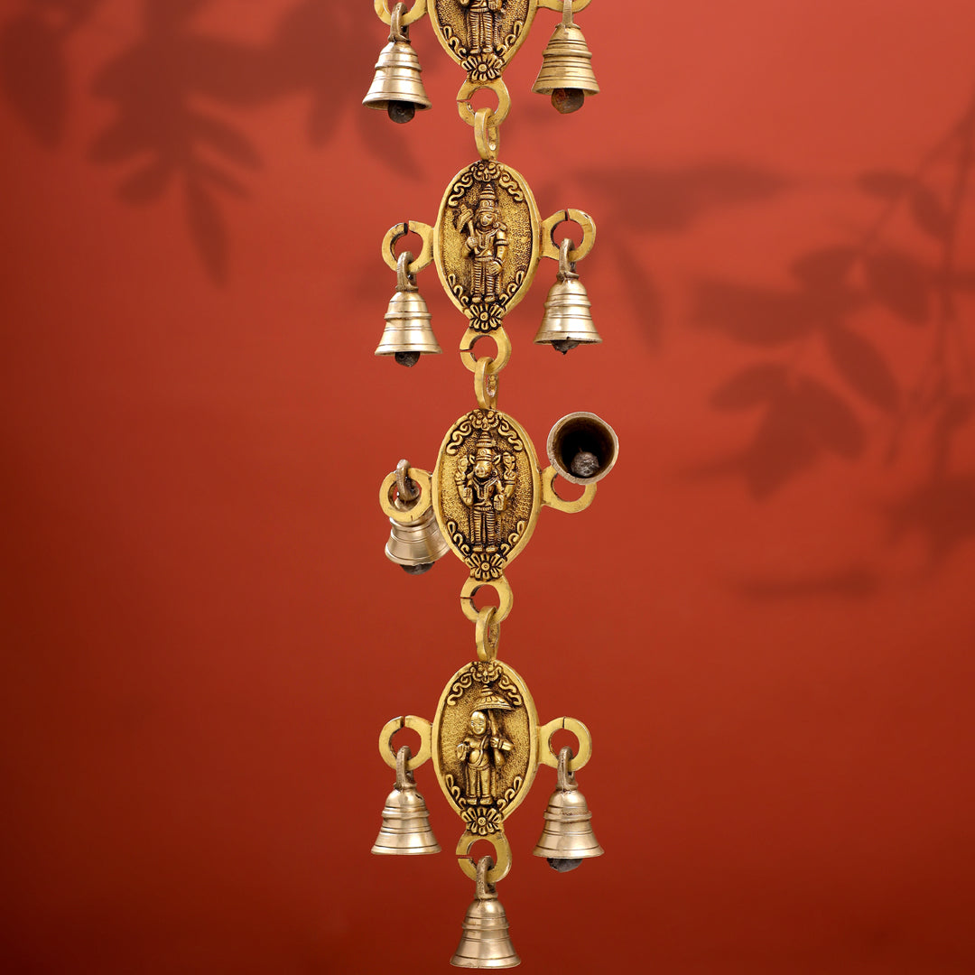 Brass Dashavatara Hanging Bell (48 Inch)