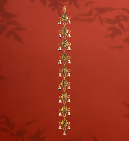 Brass Dashavatara Hanging Bell (48 Inch)