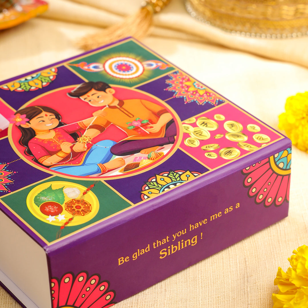 Brass Ganesha Wall Hanging Festive Gift Hamper