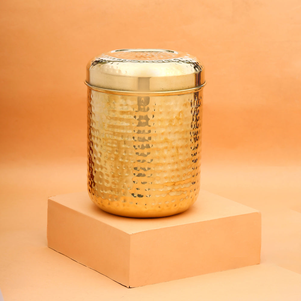 Brass Container With Lid