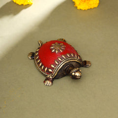 Brass Dhokra Tortoise Vastu/Feng Shui