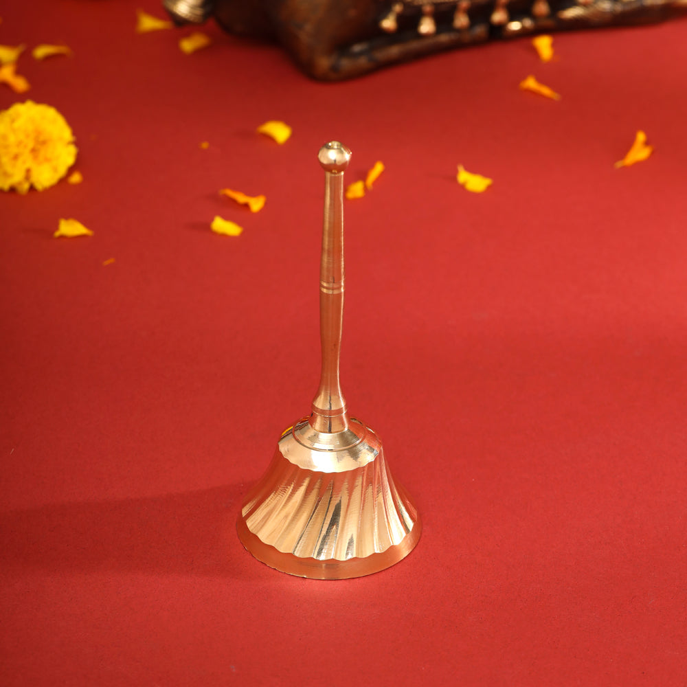 Brass Plain Traditional Handbell