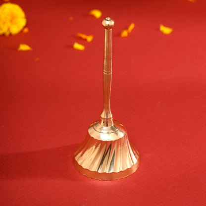 Brass Plain Traditional Handbell