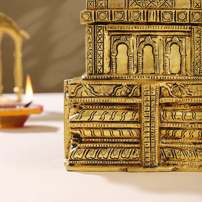 Brass Meenakshi Temple Model (9.5 Inch)