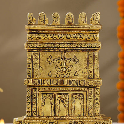 Brass Meenakshi Temple Model (9.5 Inch)