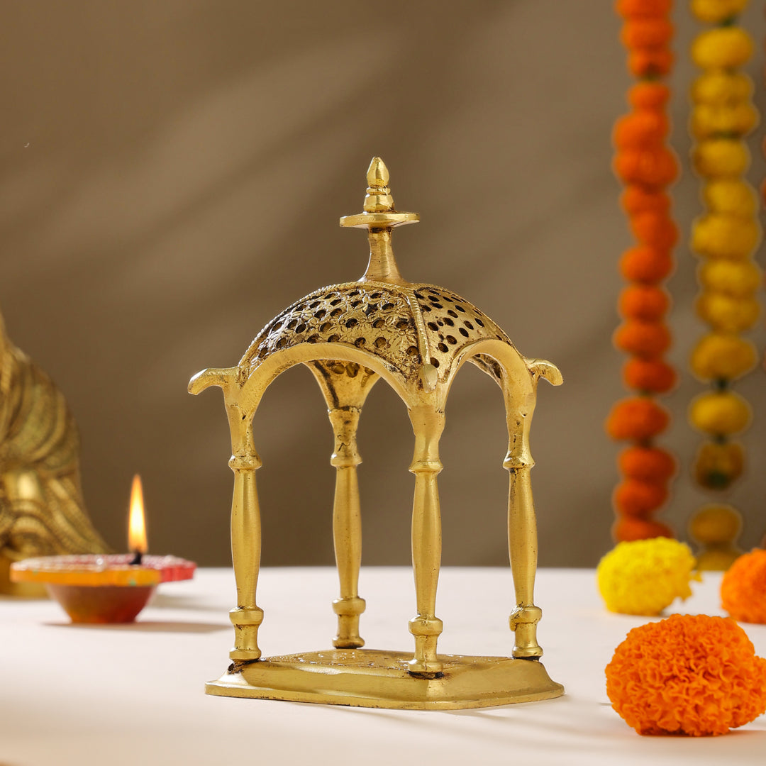 Brass Temple (7 Inch)