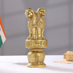 Brass Ashok Stambh (10 Inch)