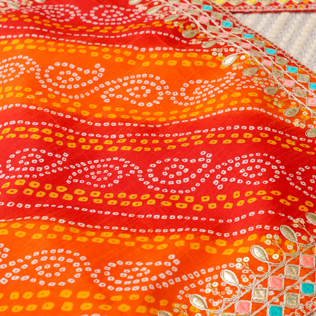 Bandhaj Gota Patti Pooja Asana