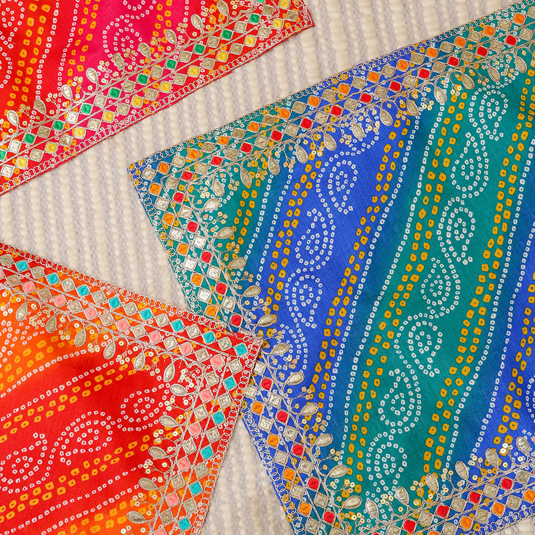 Bandhaj Gota Patti Pooja Asana