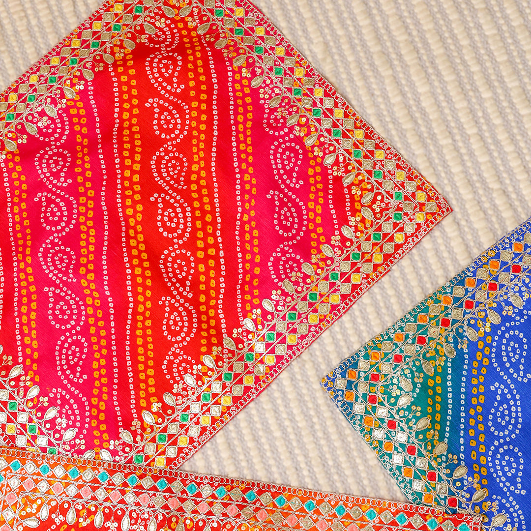 Bandhaj Gota Patti Pooja Asana