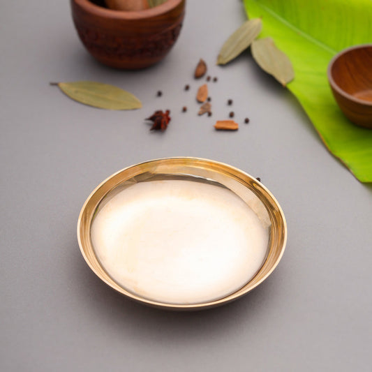 Kansa Fine Kachola/Plate (6 Inch)