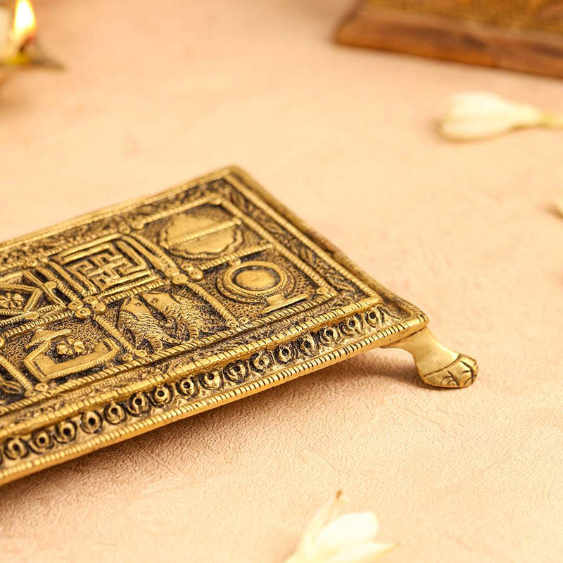 Brass Pooja Chowki