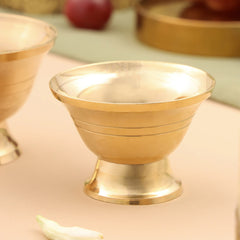 Brass Serving Bowl Pair