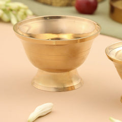 Brass Serving Bowl Pair
