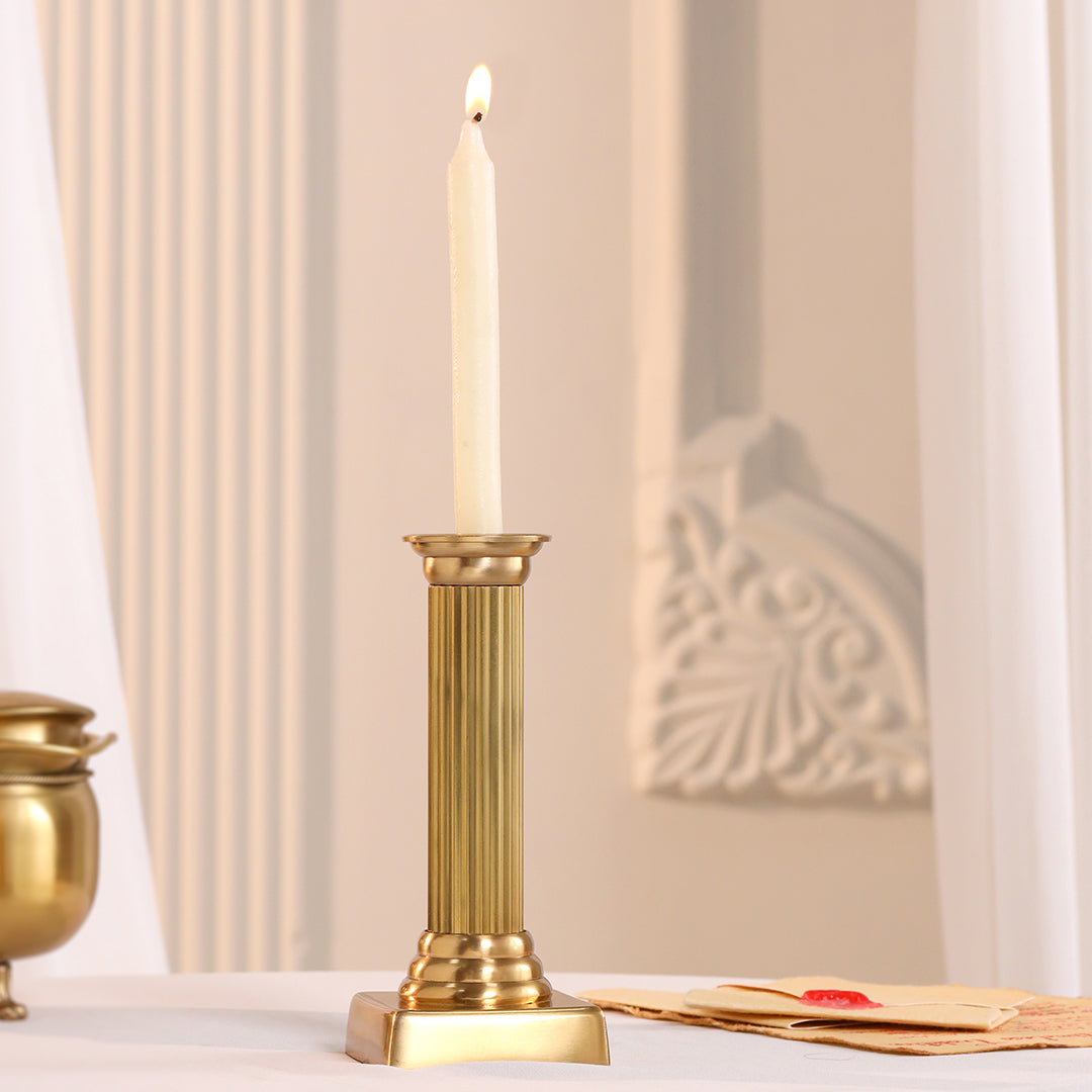Brass Candle Stand Holder (6.7 Inch)