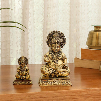 Brass Superfine Kuber Maharaj Idol