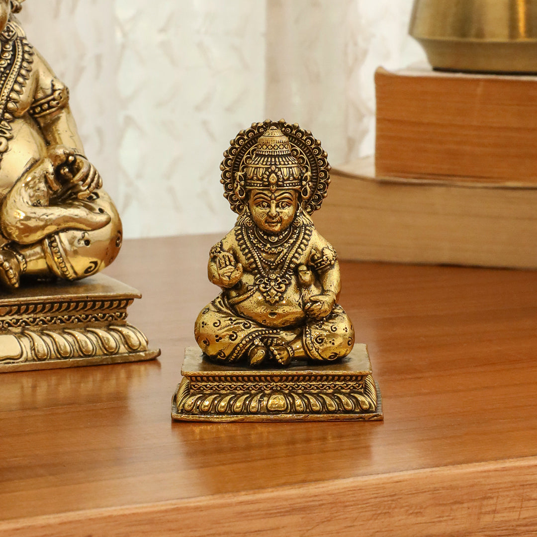 Brass Superfine Kuber Maharaj Idol