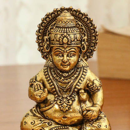 Brass Superfine Kuber Maharaj Idol