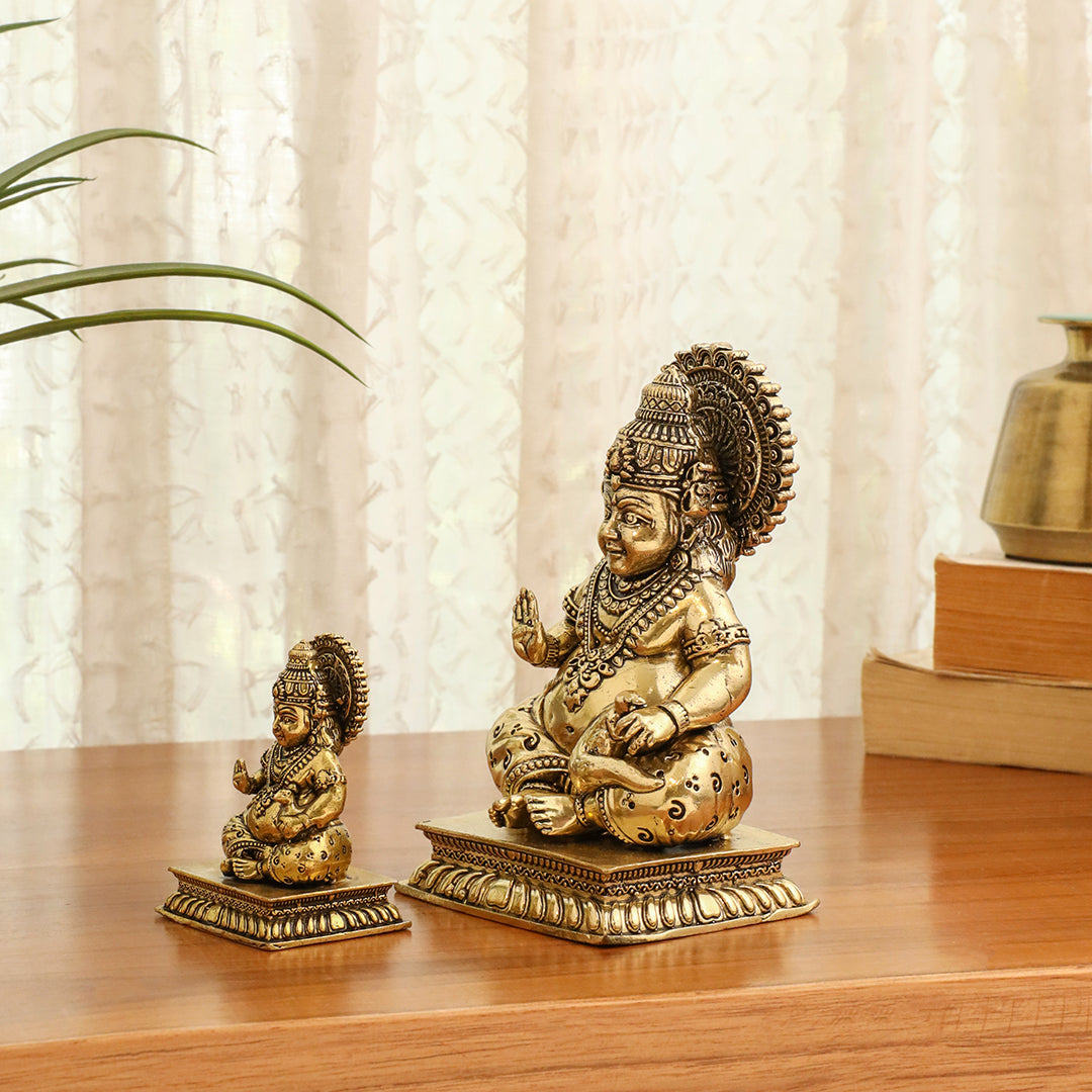 Brass Superfine Kuber Maharaj Idol