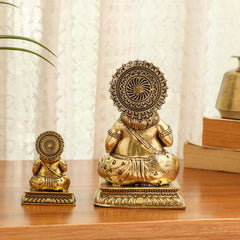 Brass Superfine Kuber Maharaj Idol