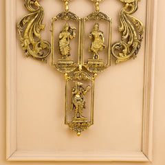 BRASS Dashavatara / VISHNU AVATAR WALL HANGING (29.5 INCH)