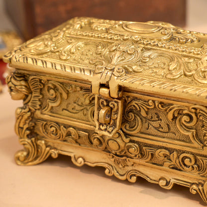 Brass Jewellery Box (4.5 Inch)