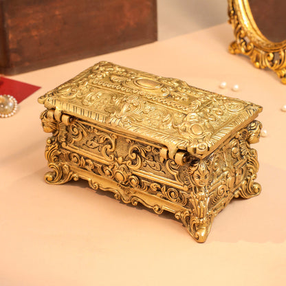 Brass Jewellery Box (4.5 Inch)