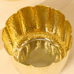 Brass Bucket Planter Pot (9 Inch)